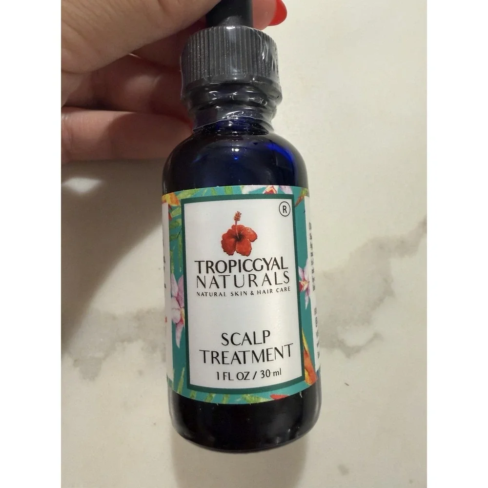 TropicGyal Naturals Hair Organic Scalp Treatment Oil 1 fl oz New In Box Sealed!